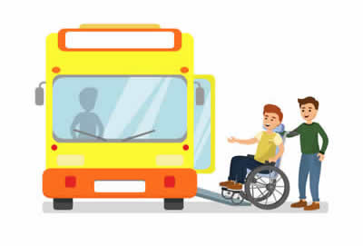 wheelchair friendly bus transport Sunshine Coast Noosa Caloundra
